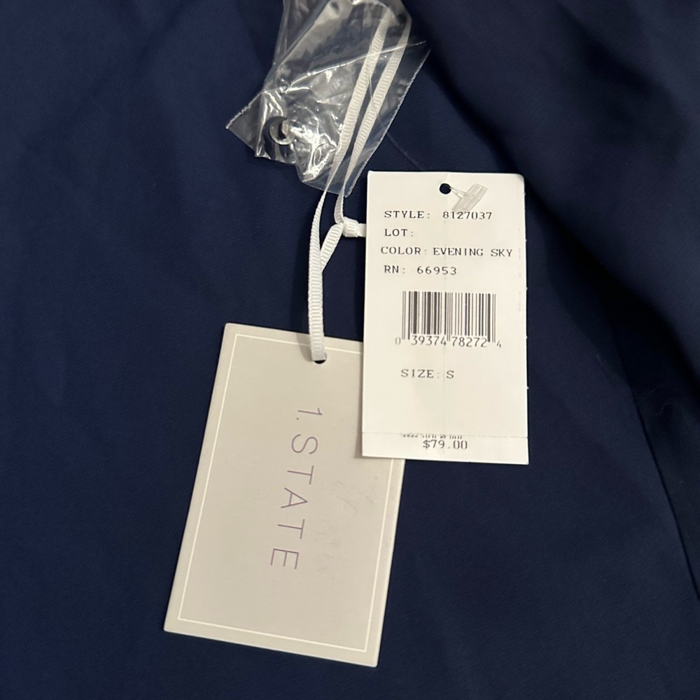New 1. state blue blouse - Picture 3 of 4